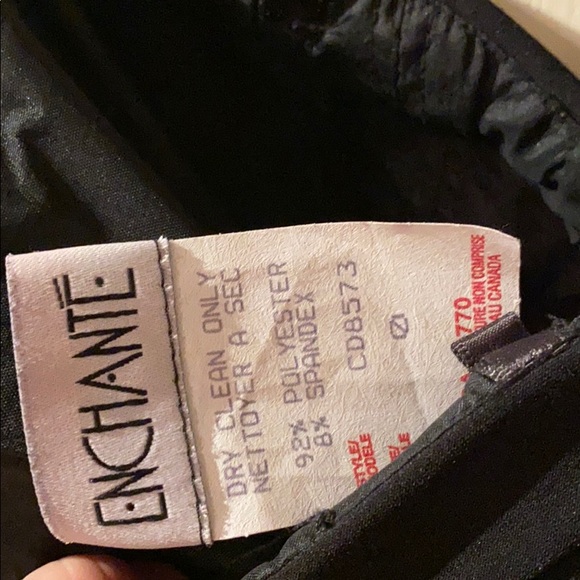 LBD Little Black Strapless Cocktail Dress - Picture 4 of 5